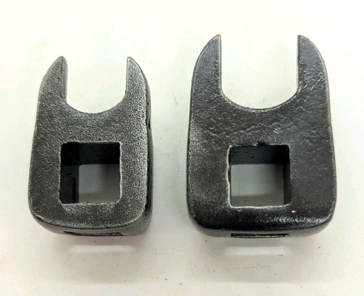 Snap-on 3/8″ Drive Crowfoot Wrenches AN8506-2 & AN8506-1 *VTG* 1/2″ & 7/16″ USA