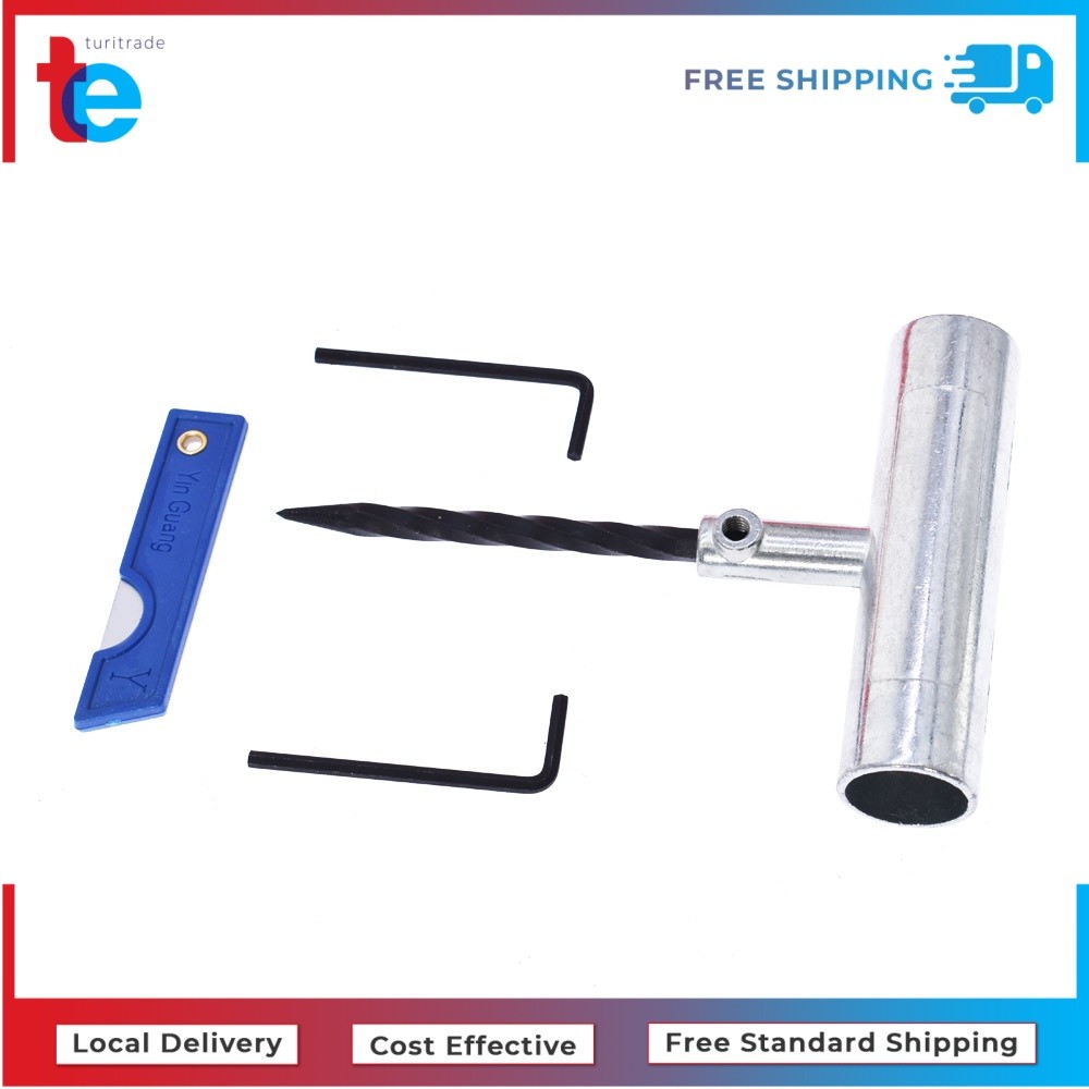 57pcs Tire Repair Kit Flat Tire Repair Car Truck Motorcycle Home Plug Patch