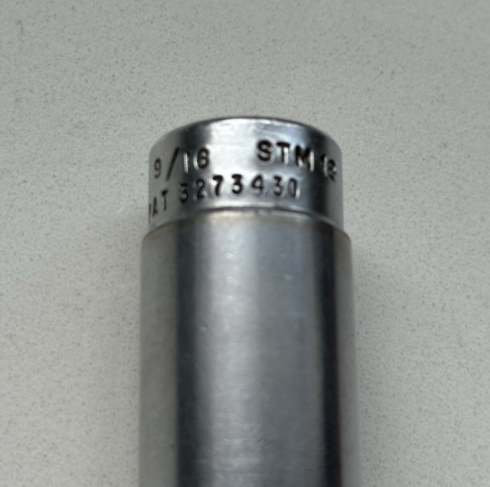 Snap-on tools USA 9/16″ 6-Point SAE STM18 1/4″ Socket