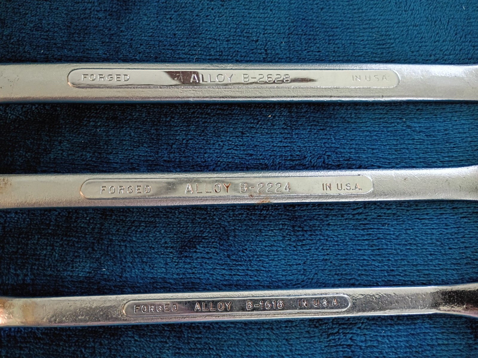 SK Tools Box Wrench Lot Of 3 B-2024, B2628, B1618