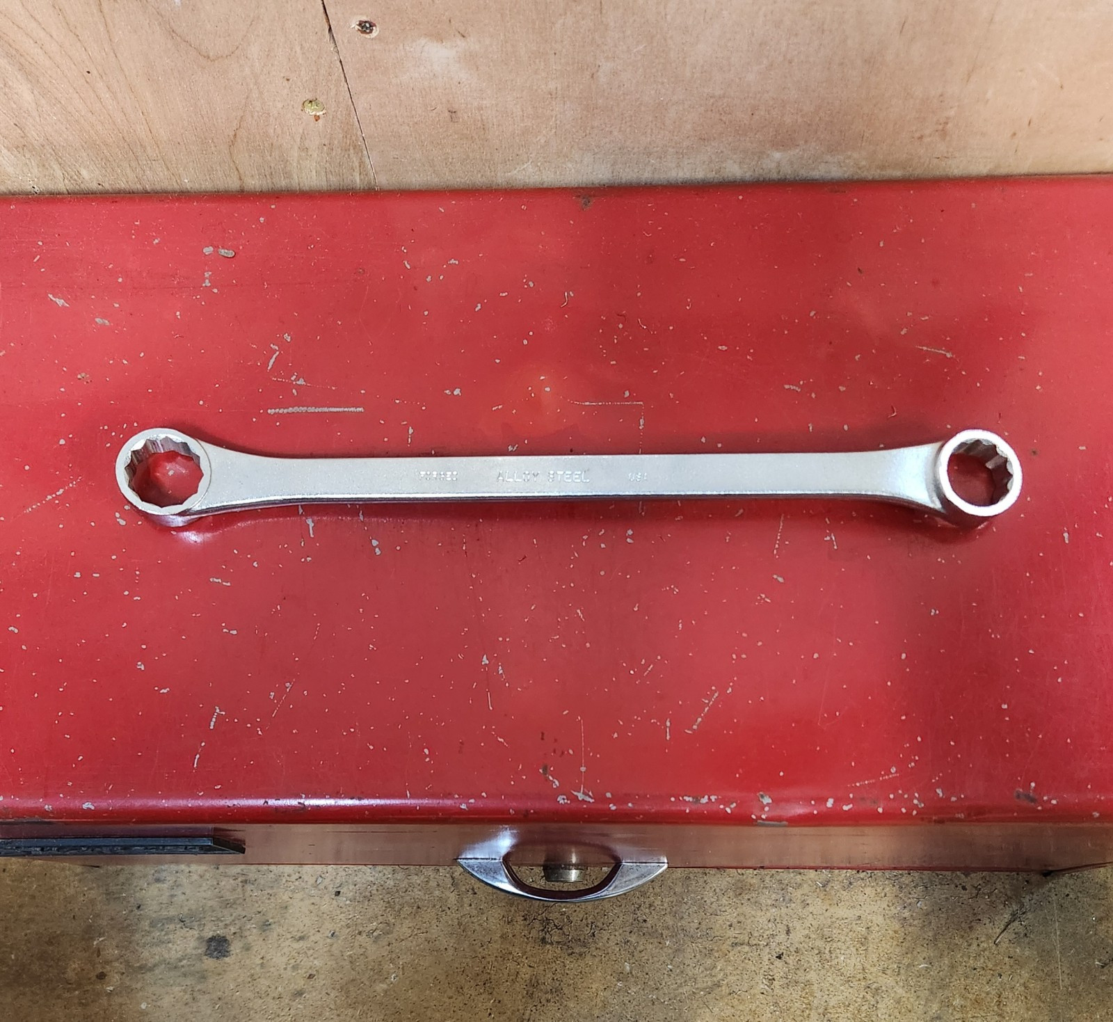 Blackhawk USA 15/16″ x 1″ Double Box End Wrench 12Pt Slight Offset BW-1268 NOS