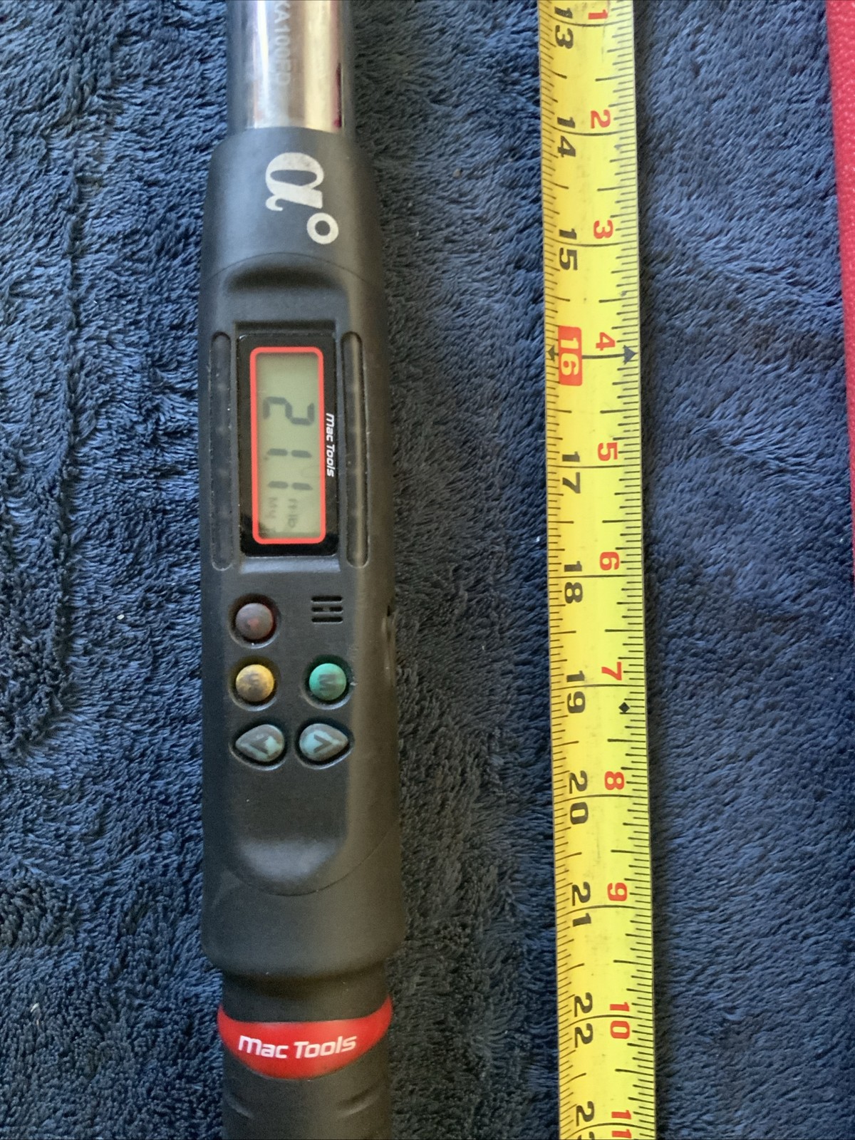 Mac Tools Twxa100fd, 3/8” Drive Digital Torque Wrench….see Pics….