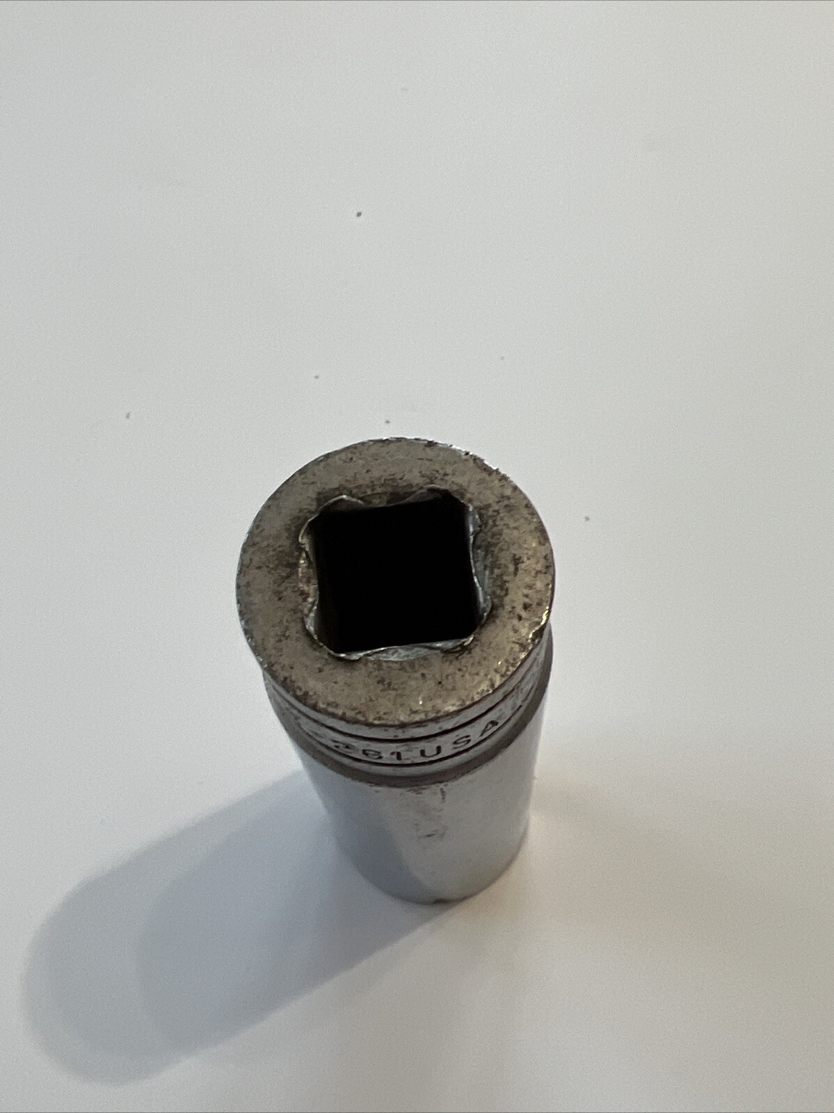 Vintage Snap-on USA 13/16″ 12 Point Deep Chrome Socket 1/2” Drive S261