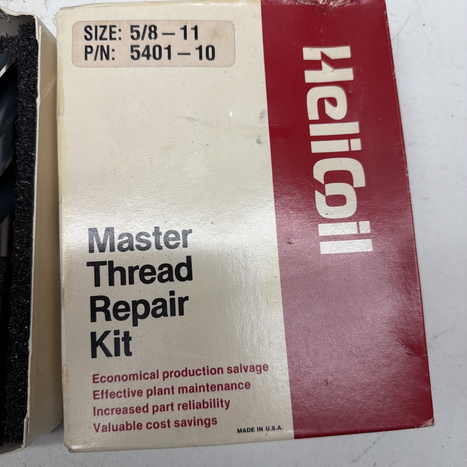 HELICOIL 5401-10 5/8-11 MASTER THREAD REPAIR KIT