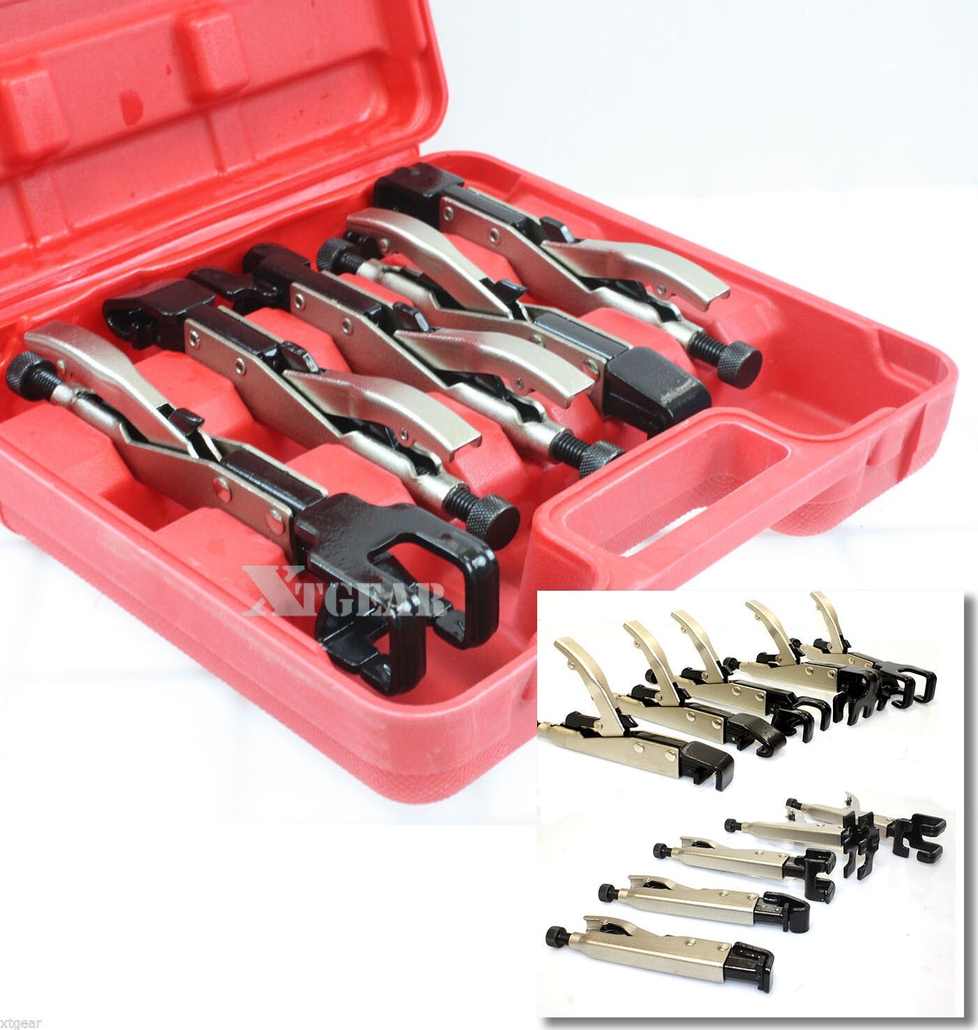 5PC JOINTS FABRICATION GRIP PLIER CLAMP LAP ADJACENT AUTO BODY FENDER