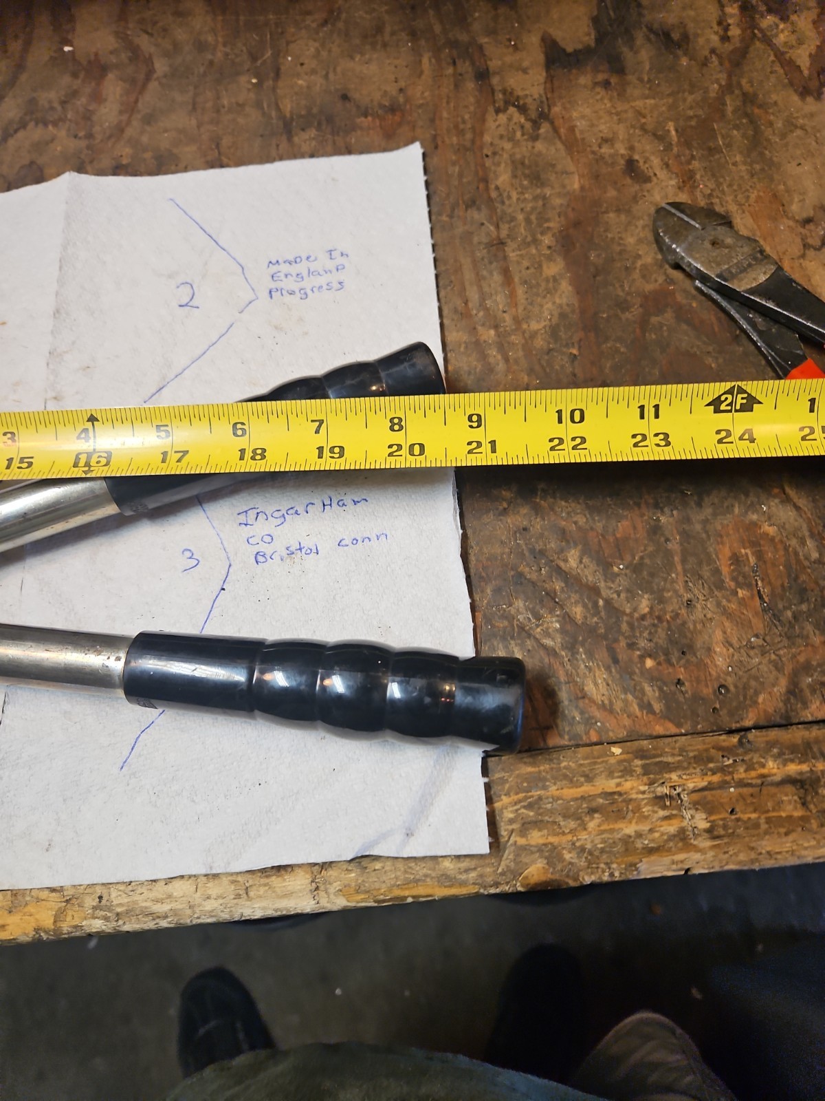 MARSON 22″ BIG DADDY RIVETER # 39010 HEAVY DUTY HAND TOOL RIVET MADE IN USA