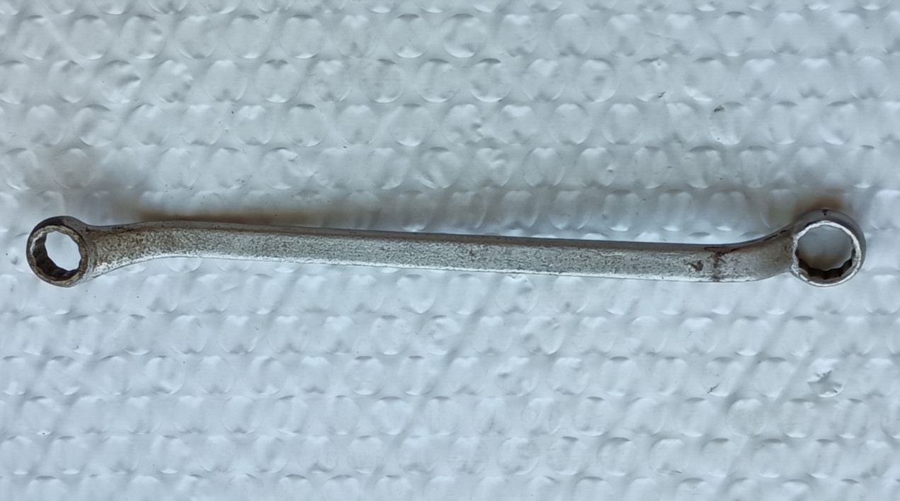VLCHEK TOOLS WBA1214, 3/8″ x 7/16″ DOUBLE BOX WRENCH, 7.25″ LONG, 12 POINT *USA