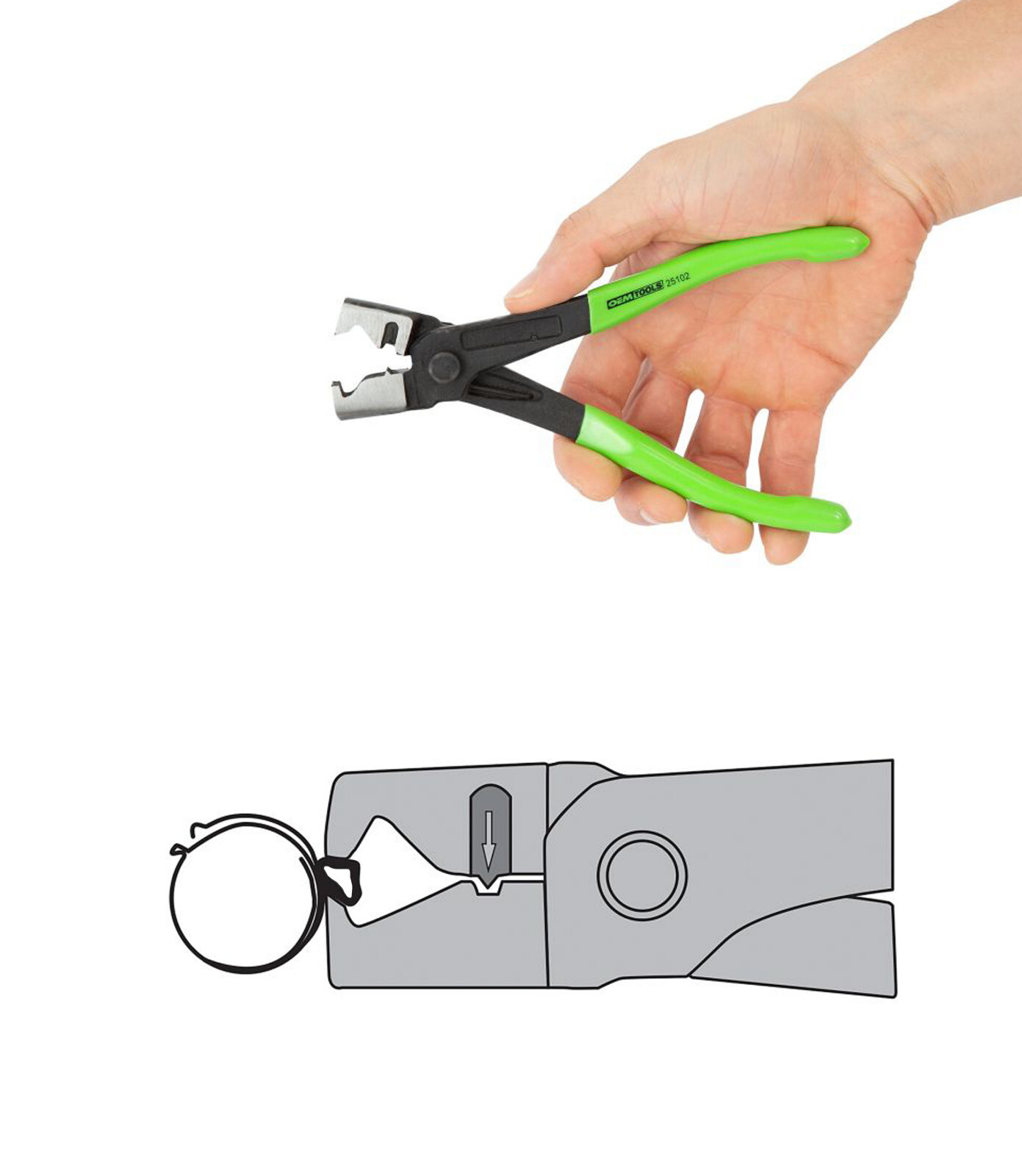 CLIC-R HOSE CLAMP PLIERS – clic type clamps – automotive pliers – hand tools