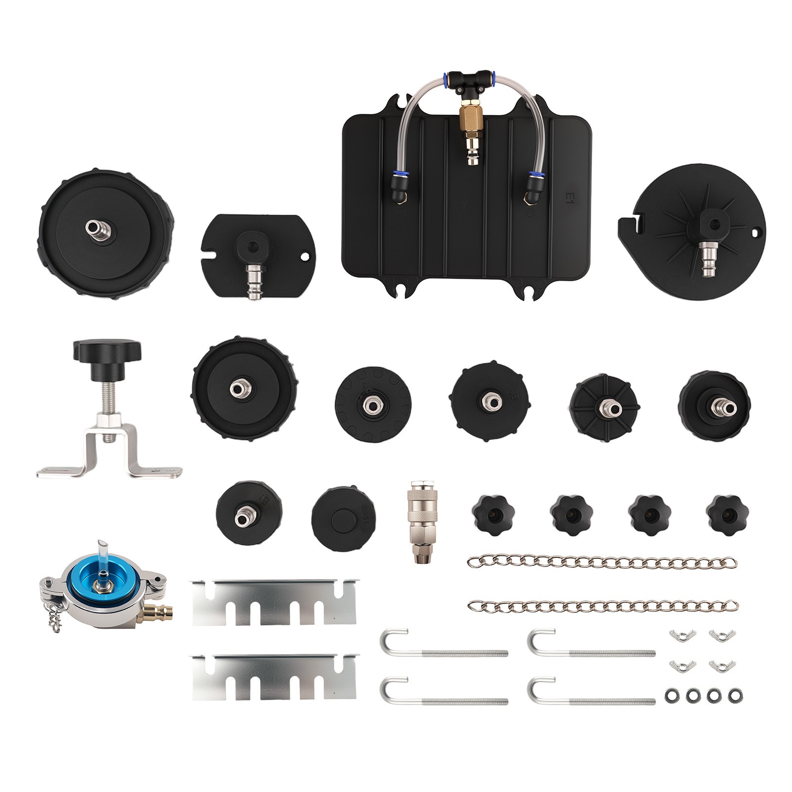 12 Pcs Brake Master Bleeder Kit Brake Bleeder Adapter Set for Most Vehicles