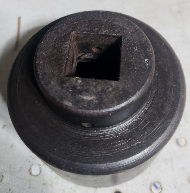 Snap-On IP903 Huge Socket 1″ Drive 2-13/16″ 6pt. Shallow Vintage Tool