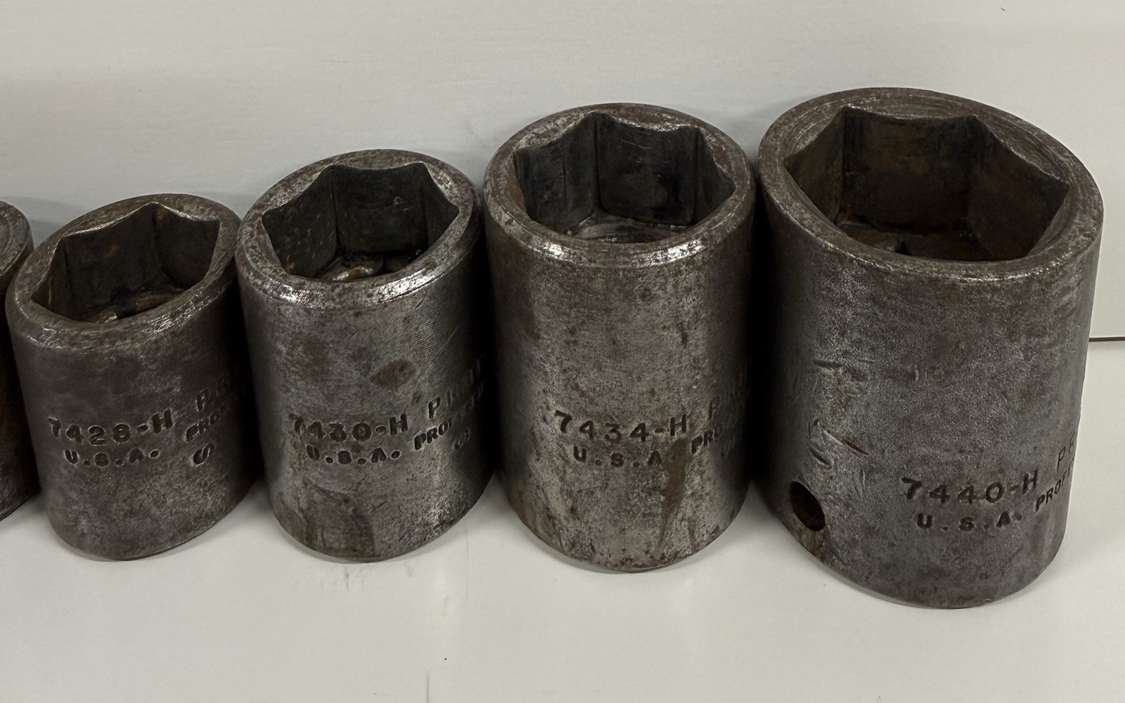 11 Proto Professional Short Impact Socket 1/2 Drive 6 Pt Point 1/2” – 1 1/4” SAE