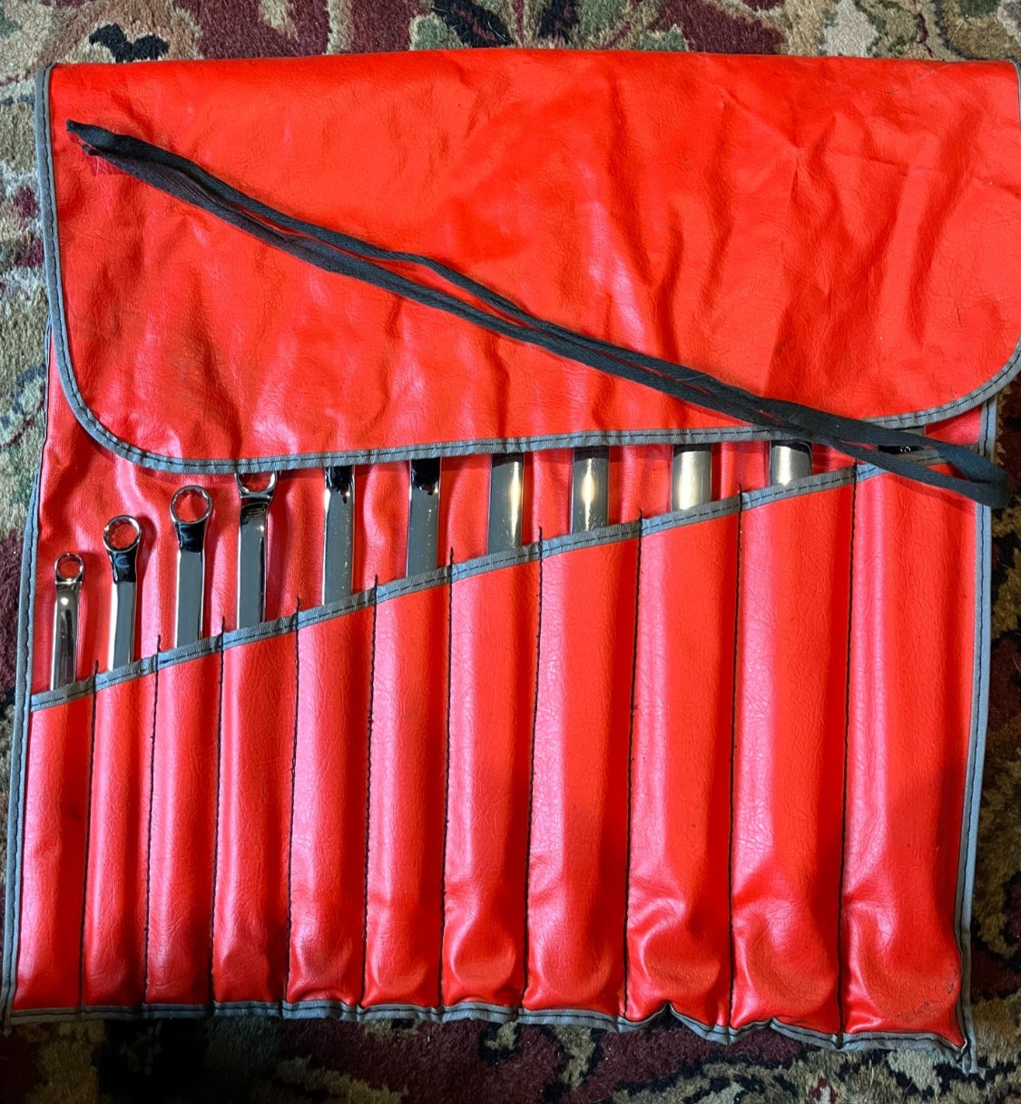 NOS Snap-On 11-Pc SAE 10° Offset Double Box End Wrench Set 1/4″ – 1-5/16″ USA