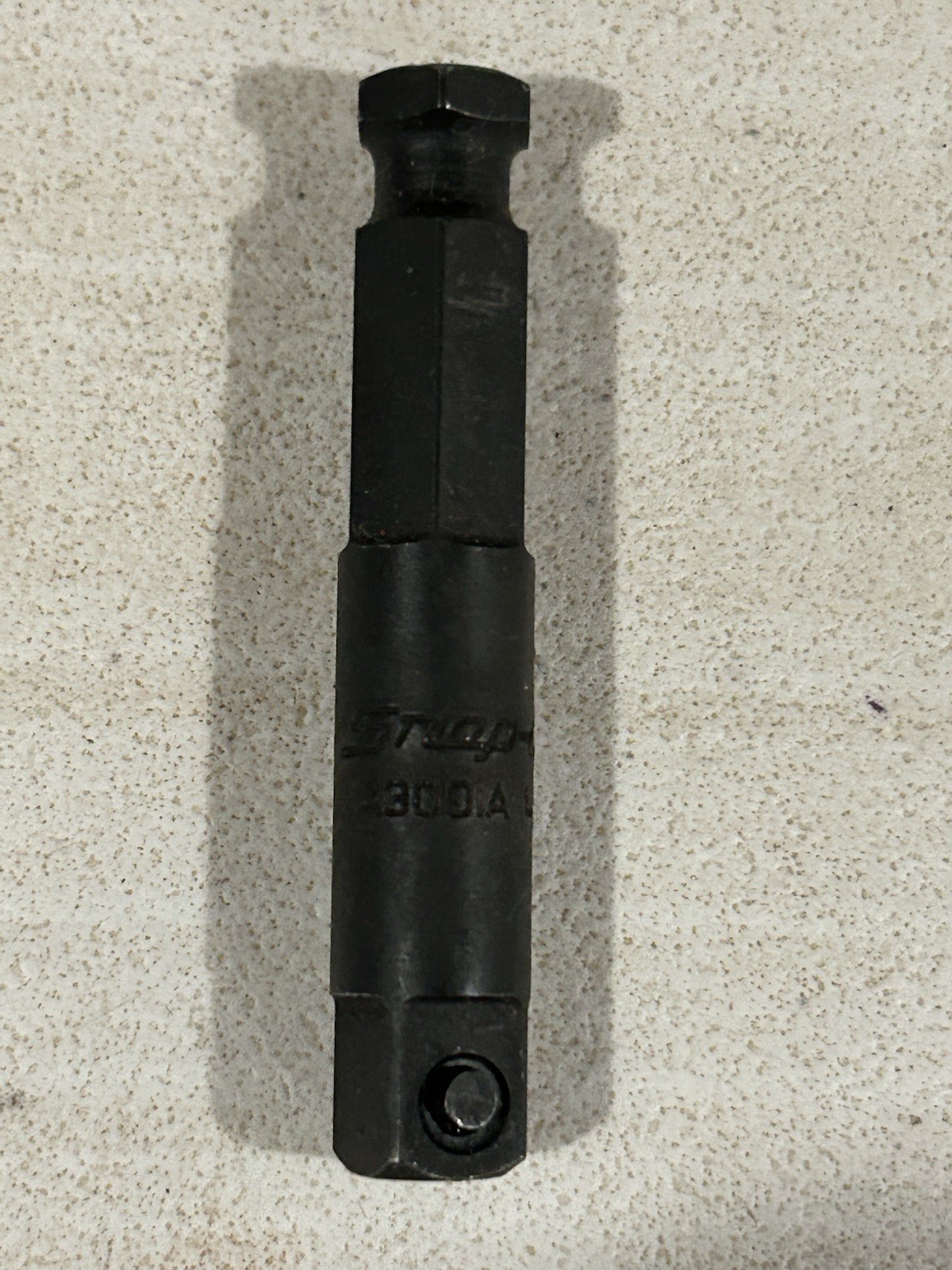 Snap-on A3001A 7/16″ Power Hex to 3/8″ Square Lock Pin Adapter