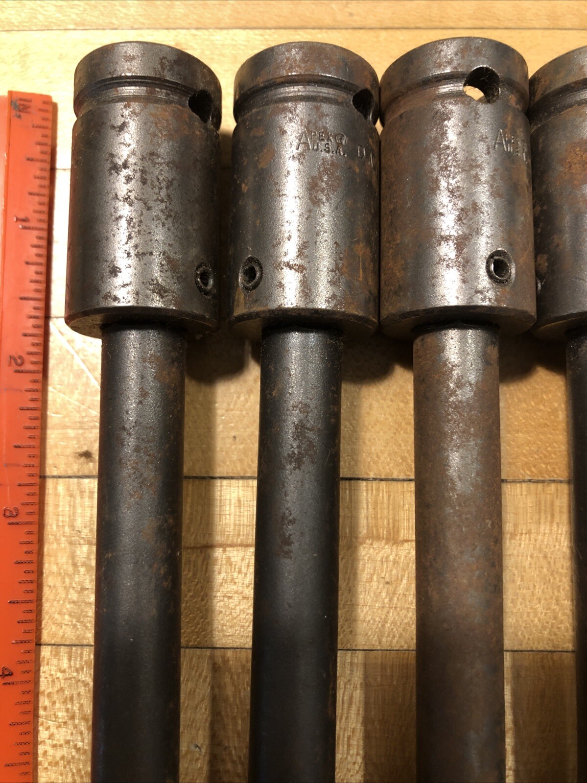 1 USED Dayton Apex 9/16″ Extension Swivel Short Socket 1/2″ Drive 6 Pt (5 Avail)