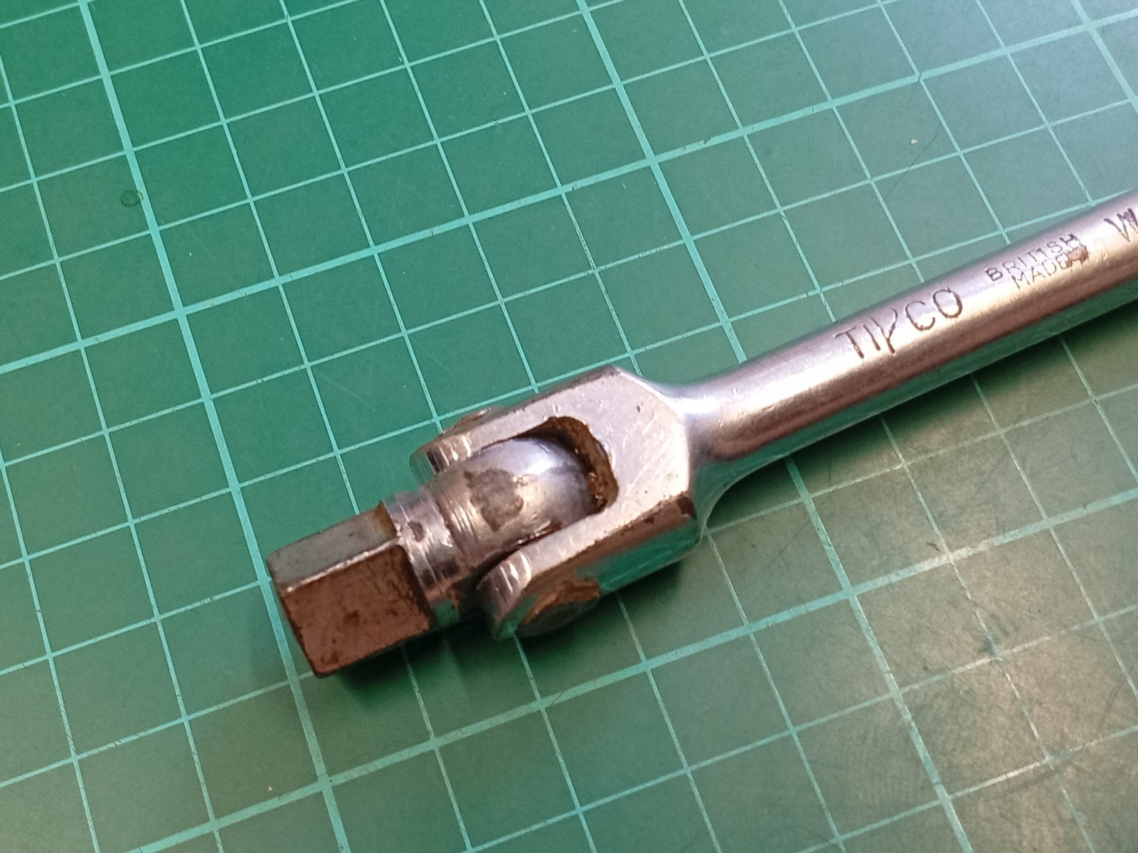 Vintage TIPCO W40, 3/8″ Drive, 8″ 200mm Breaker Bar, British Made