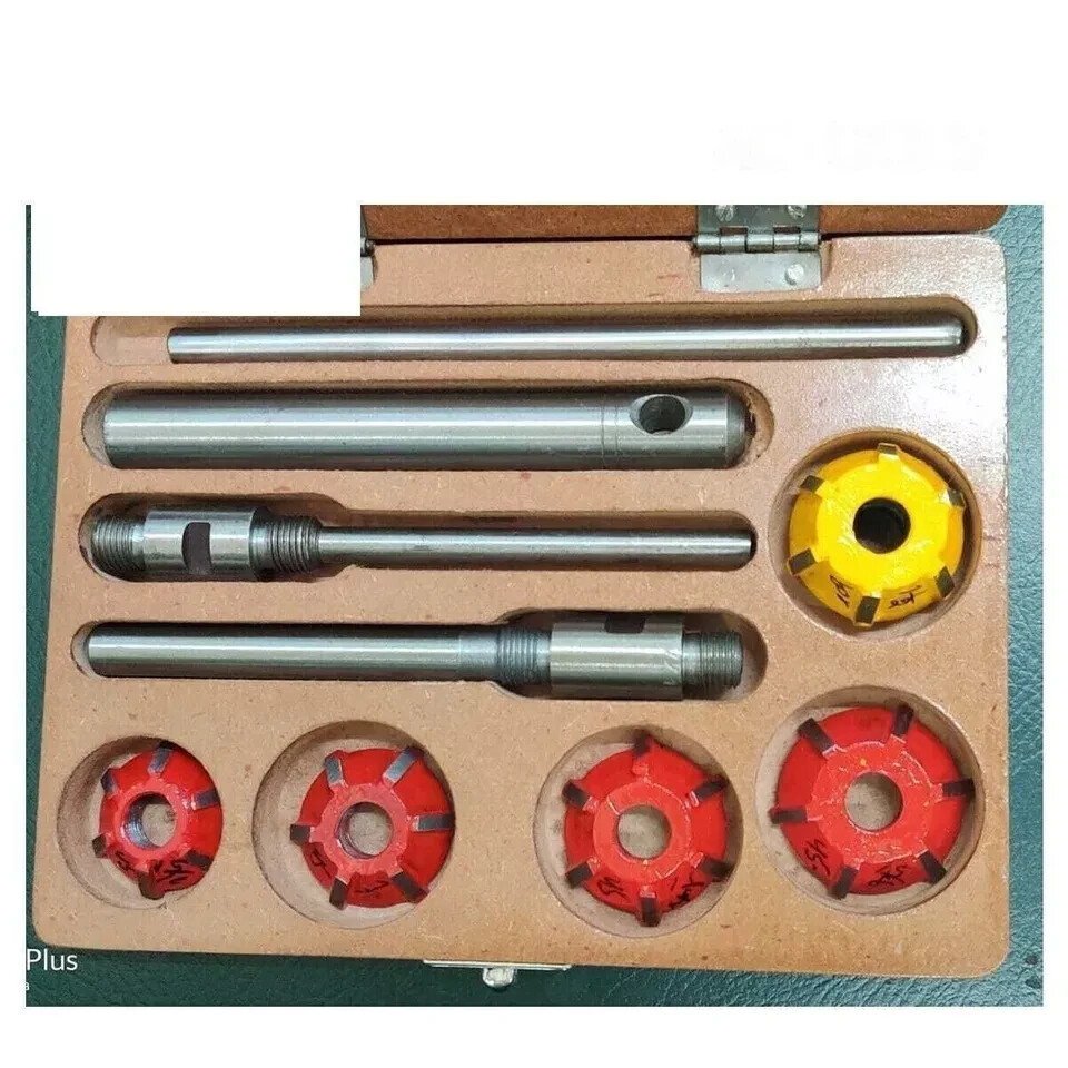 Carbide Tipped Valve Seat Face Cutter Set Of 5 Pieces Kit Cutters Tip