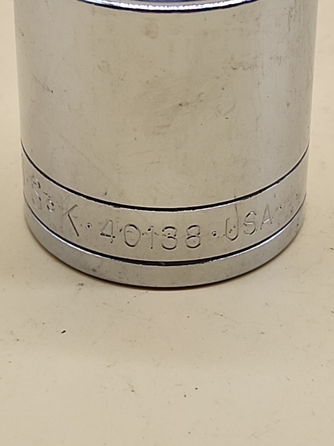 S-K Tools Socket 1/2″ Drive 1-3/16″ #40138 USA