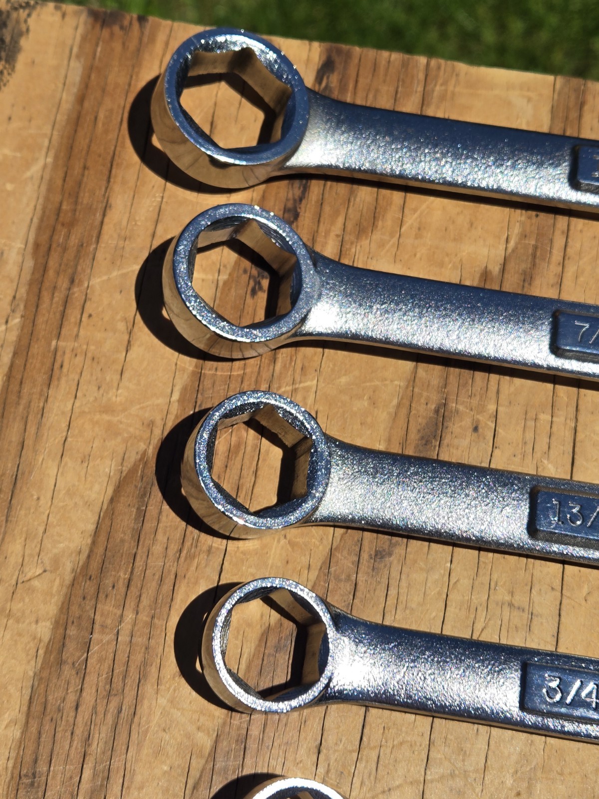 Vintage Craftsman VA USA 13pc SAE 6 Point Combination Wrench Set 1/4″-15/16″ EUC