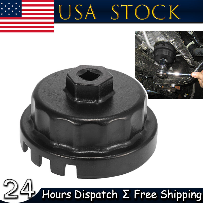 64mm Oil Filter Cap Wrench Socket Remover Tool for Toyota, Lexus Scion 2.5L-5.7L