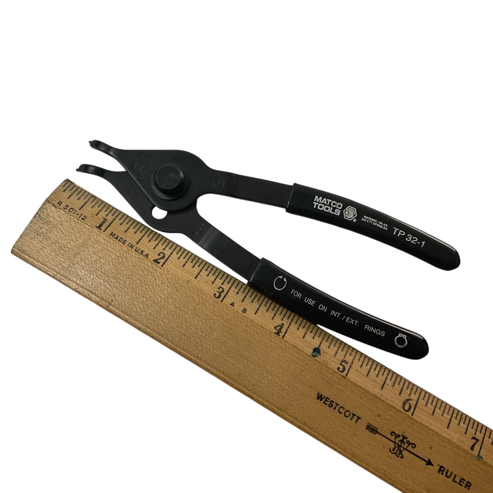 Mac Tools Snap Ring Pliers 45 Degree Internal External TP32-1 Sold As Pictured