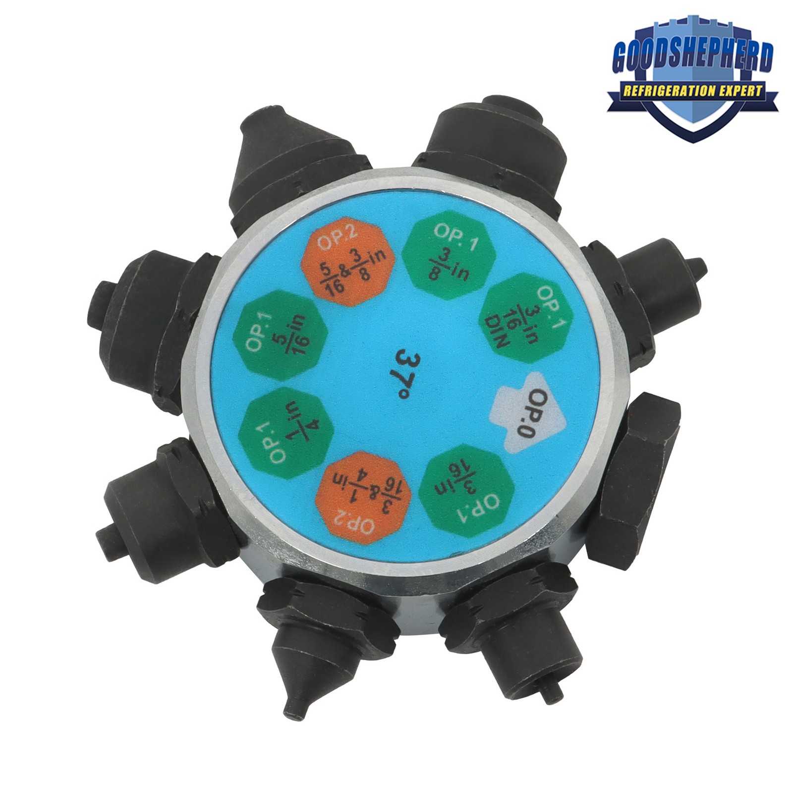 Professional Brake Line Flaring Tool Set, 37° & 45° Single/Double Bubble Flares
