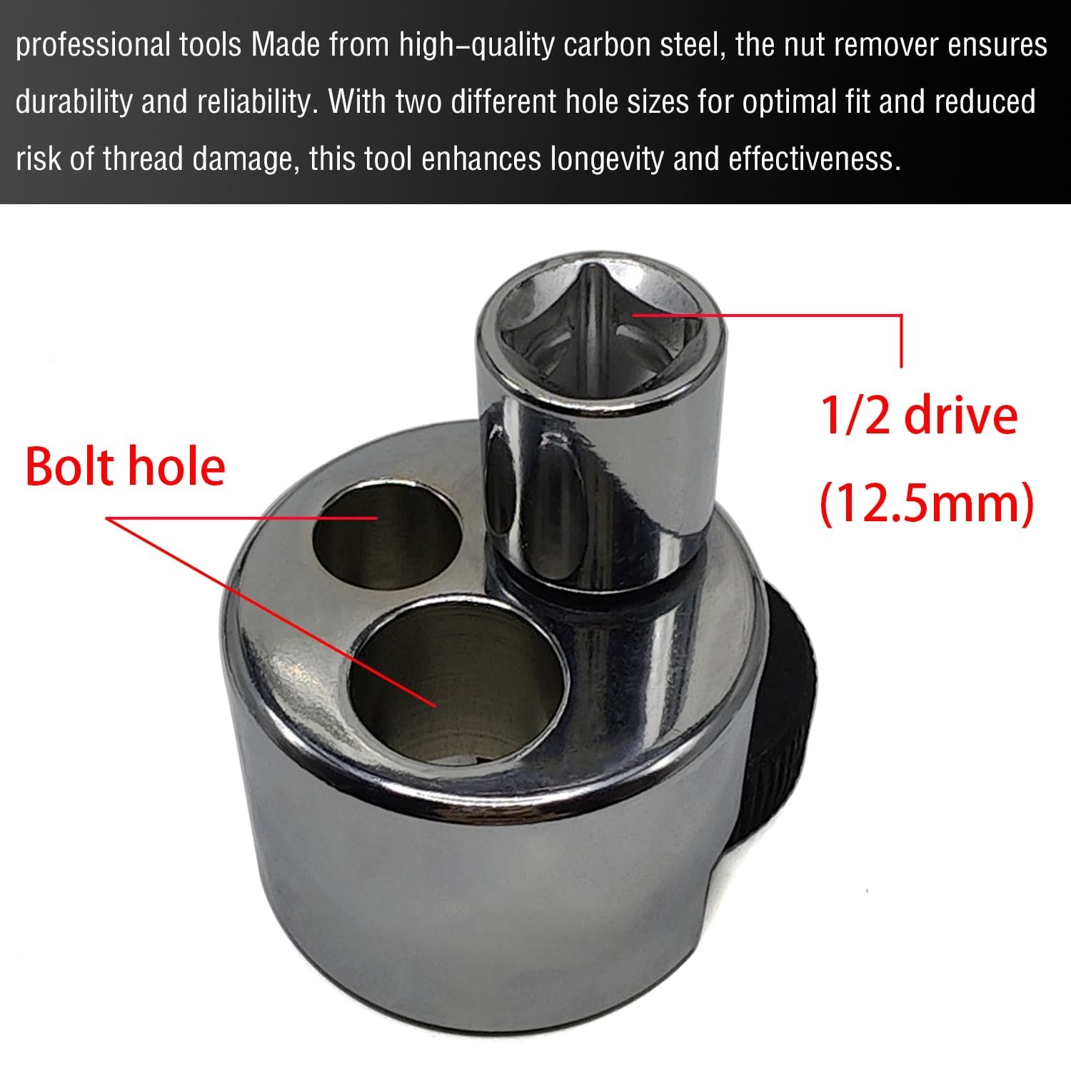 Stud Extractor Tool 1/4″-3/4″ 6-19mm Broken Bolt Remover Knurled Roller