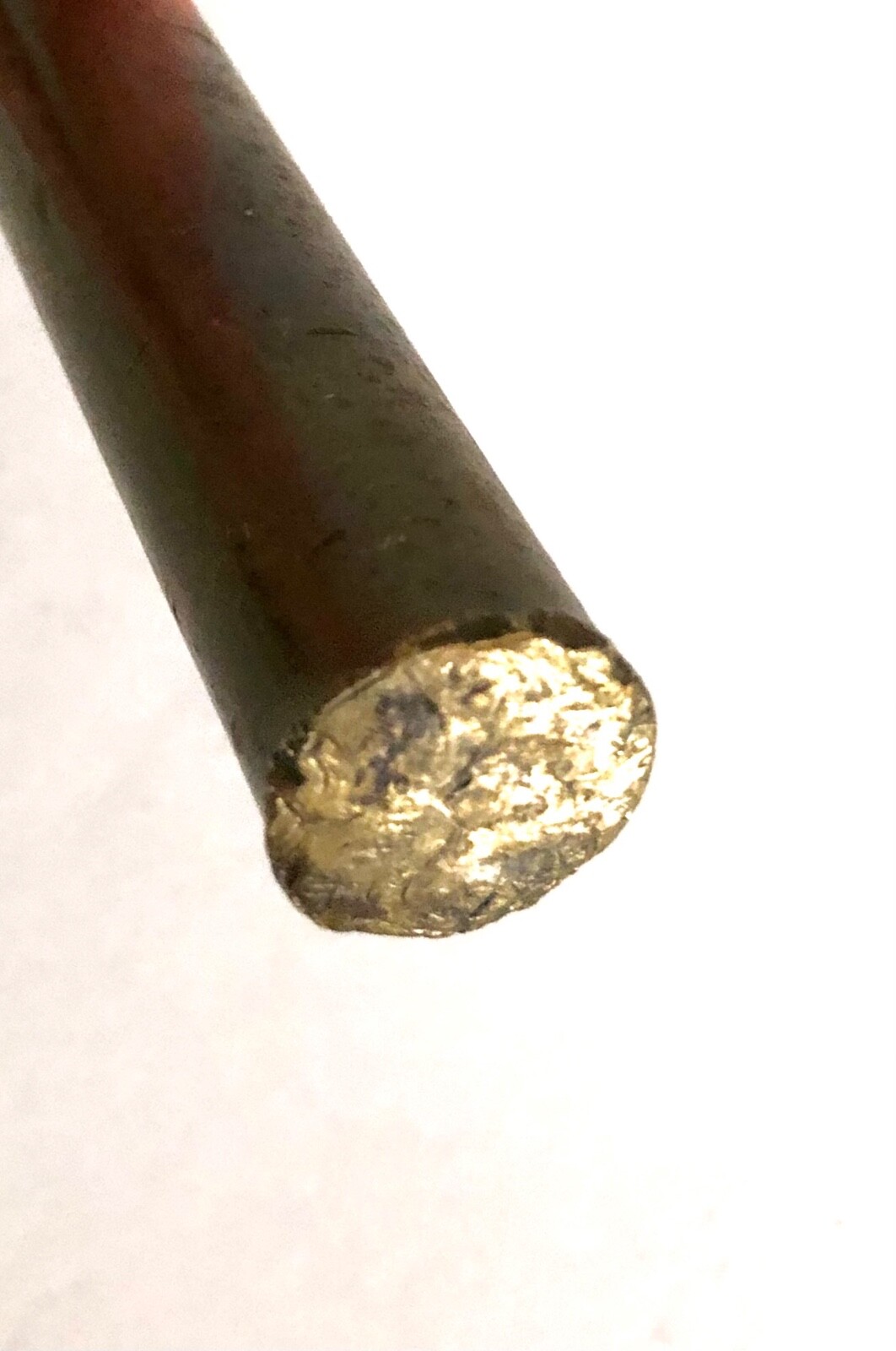 Vintage Mac Tools BD8 Brass Drift Punch 8 Inches Knurled Handle 3/4″ USA
