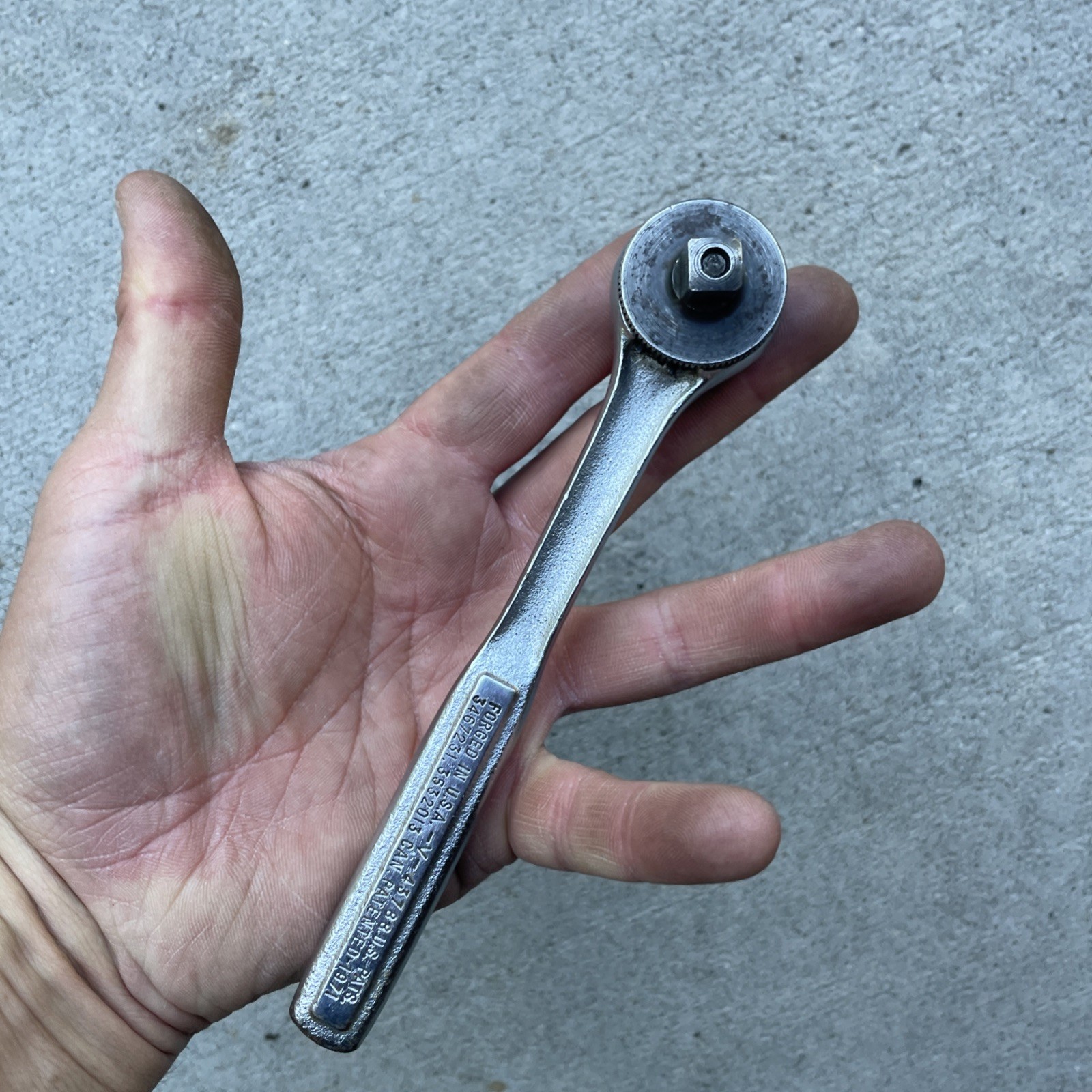 Craftsman 3/8 Drive Ratchet Handle 43788 Vintage