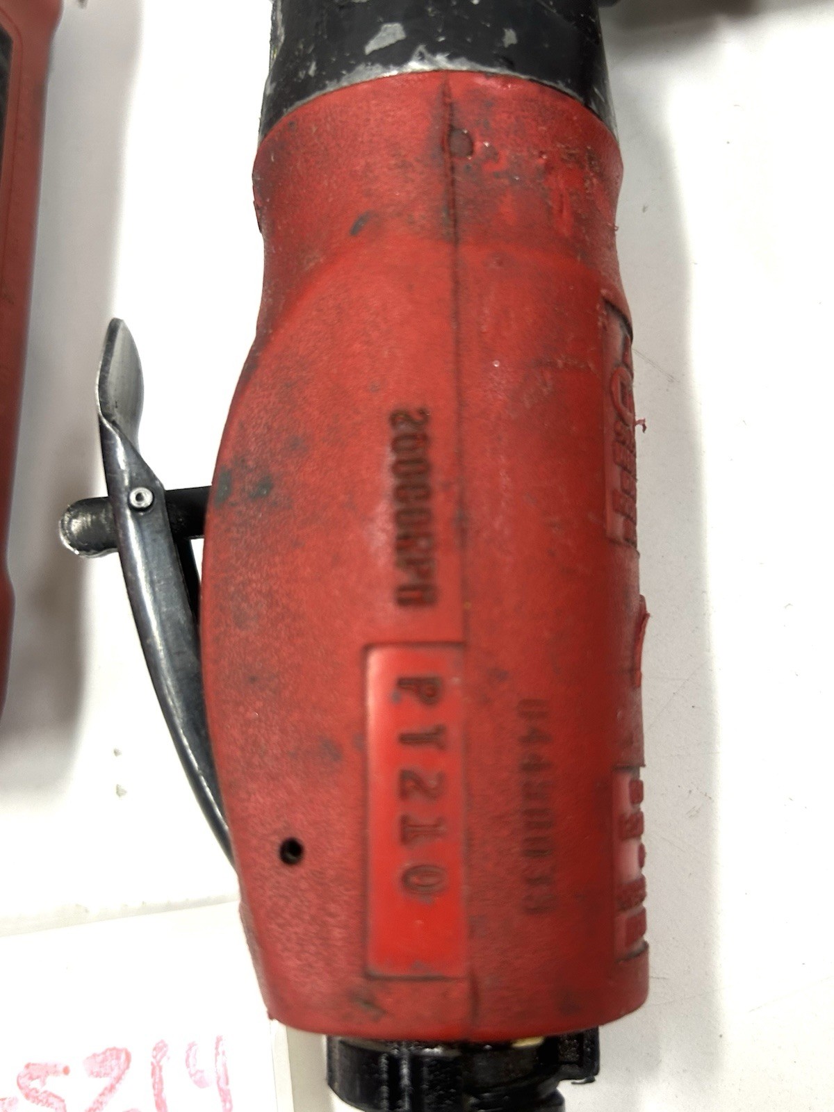 D-5214 Snap-on Tool Lot PT210A Air Die Grin AWEF6K Hex Key Set 14” Pipe Wre