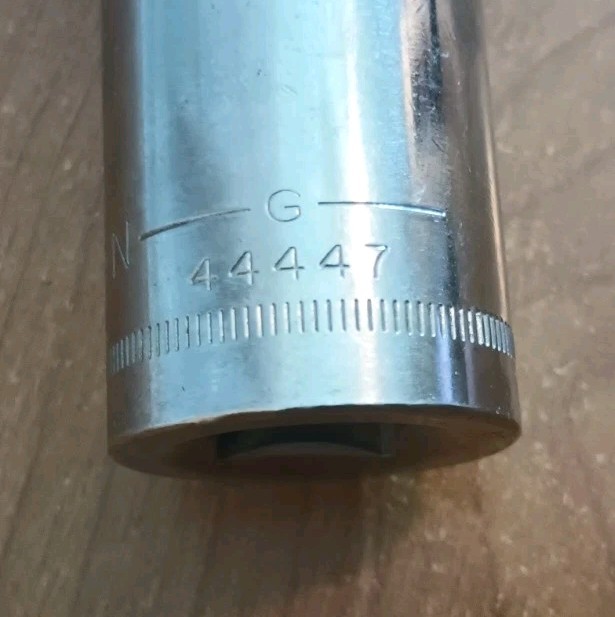 Craftsman 21mm Deep Socket 1/2″ Drive 12 Point G Series 44447 Made in USA