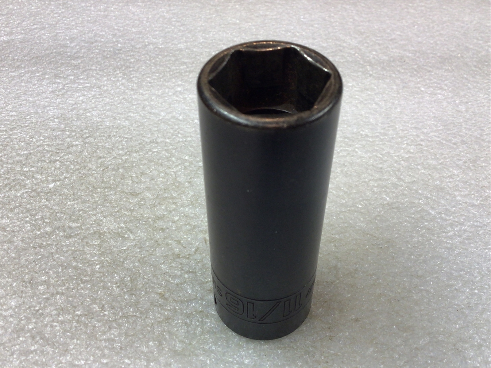 Snap On#SIMF220 – 11/16” , SAE, 6PT., 3/8” Dr., Deep, Impact Socket-USA-NICE-