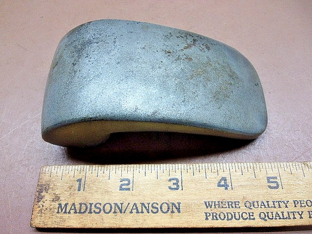 Auto Body Curved Bead Dolly Shop Hammer Tool Hand Anvil 5″ x 2 1/2″ Unbranded
