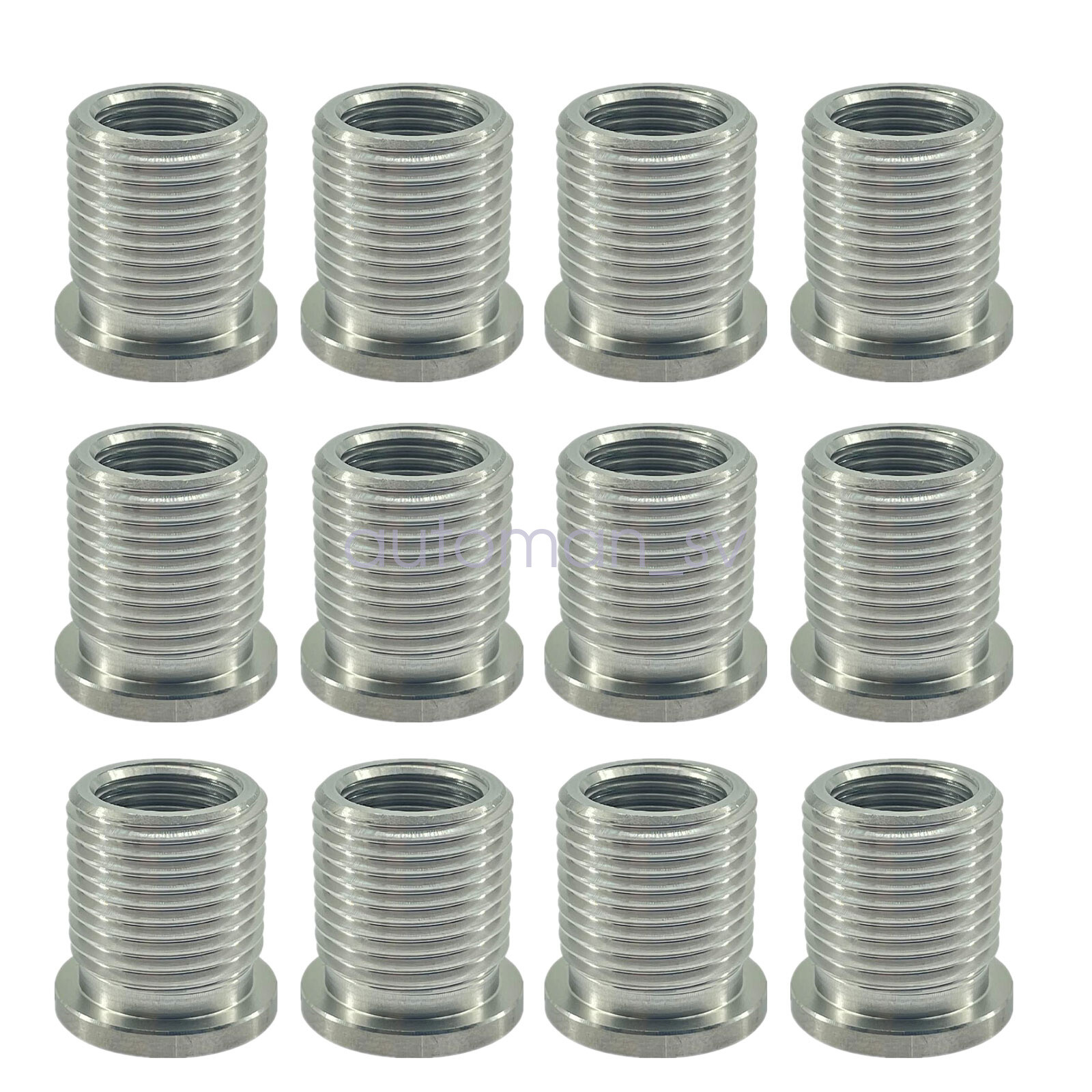 12X Replacement Spark Plug Port Insert Tool For Ford Set 38900 Triton Motor 5.4L