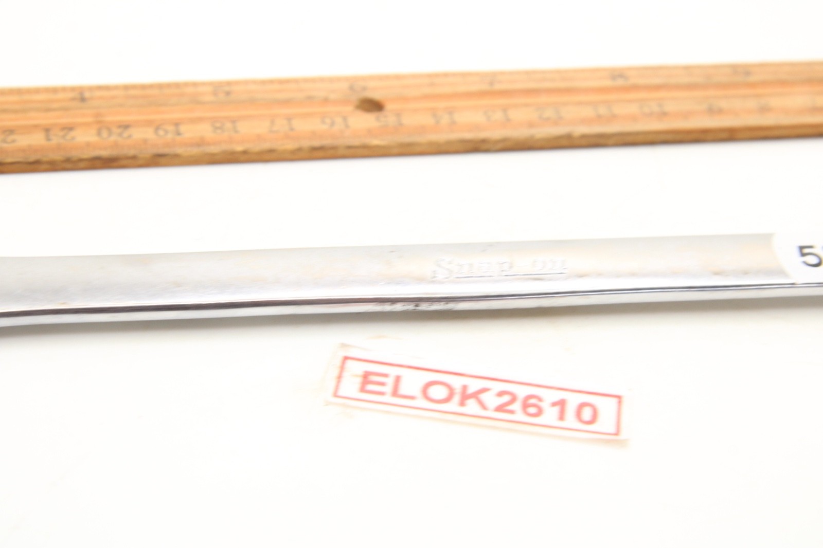 Snap-on OEX22 11/16″ 12 Point SAE Combination Wrench Modified Box End 9.25″ USA