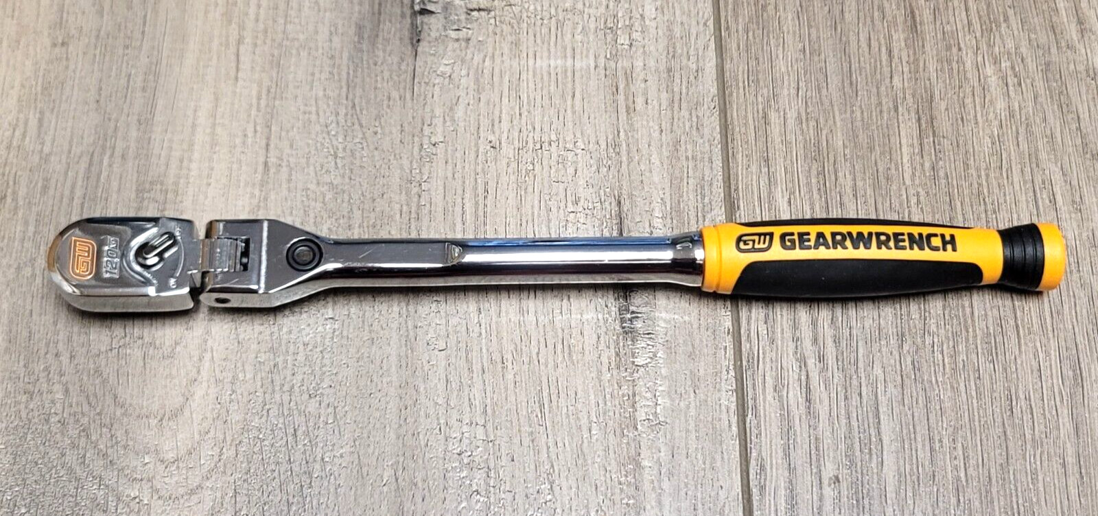 Gearwrench 120XP 1/4″ x 9″ Long Handle Locking Flex Ratchet w/Soft Grip #81055