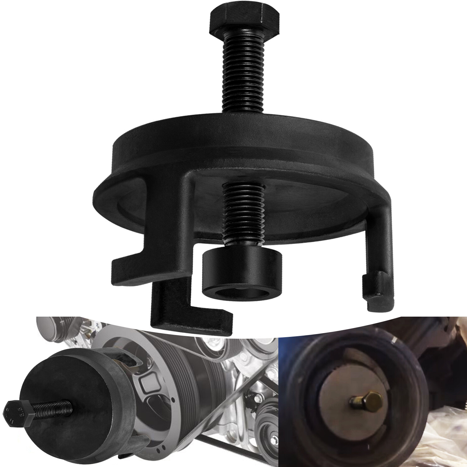 25264 Harmonic Balancer Puller Crank Pulley Puller For GM Dodge Jeep Chrysler