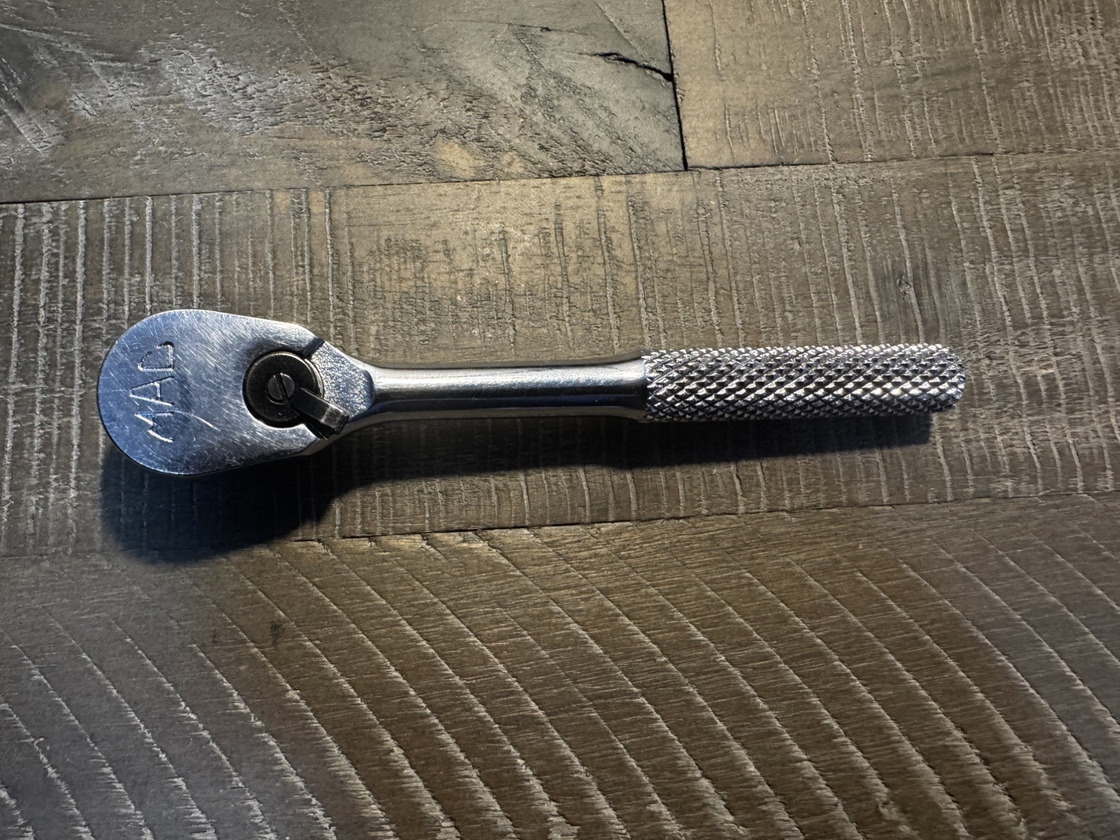 MAC Tools USA 1/4″ Drive Knurled Pear-Head Ratchet 5″ MR5