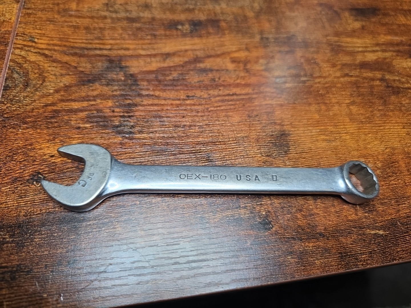 Snap on OEX180 SAE 9/16in. 12 Point Combination Wrench