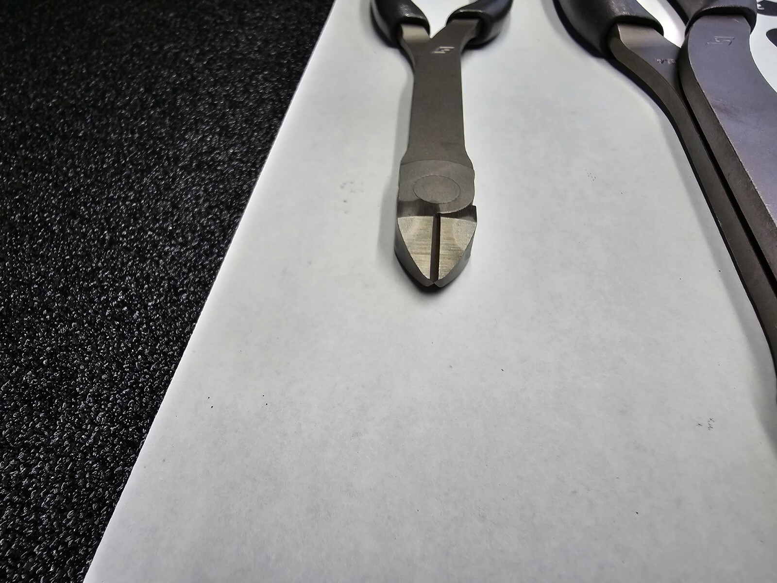 Snap-on Tools NEW DARK GREY Long Mini & Heavy-Duty Diagonal Cutters 808CF 312CF