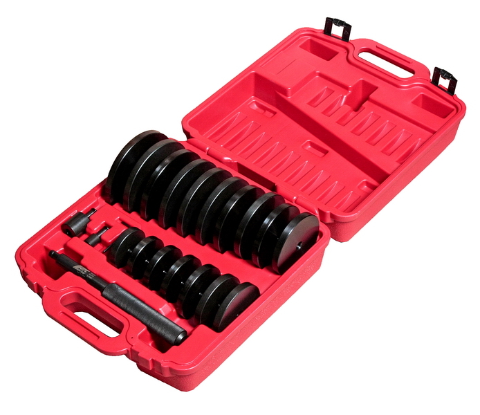 JTC EXTRA LARGE CUSTOM BUILT BUSH / BEARING / SEAL DRIVER SET, JTC Tools # 4855