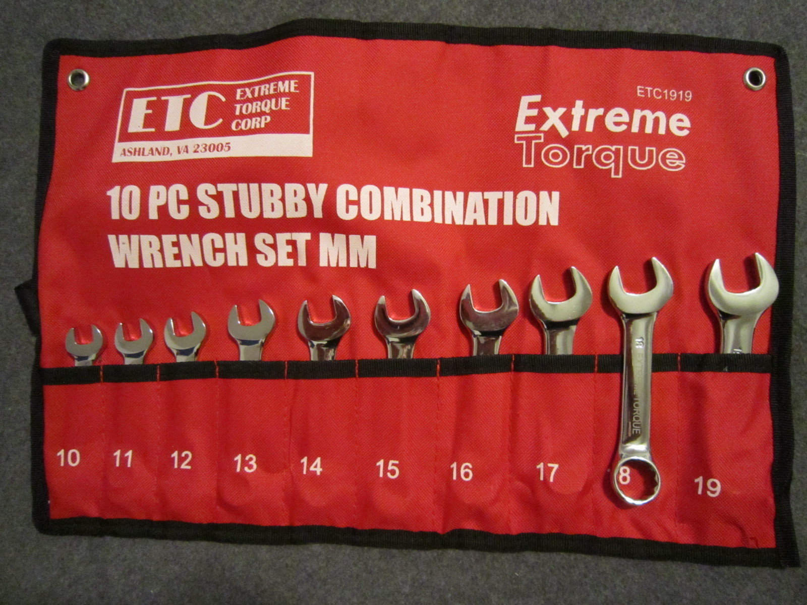 Box Deal Extreme Torque 6 Wrench Set SAE Metric Angle Stubby Extra Long ETC