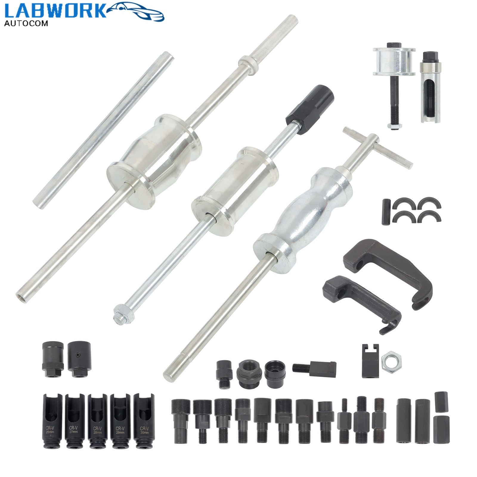 40pc Diesel Injector Puller Remover MASTER Tool Kit Extractor for Mercedes Audi