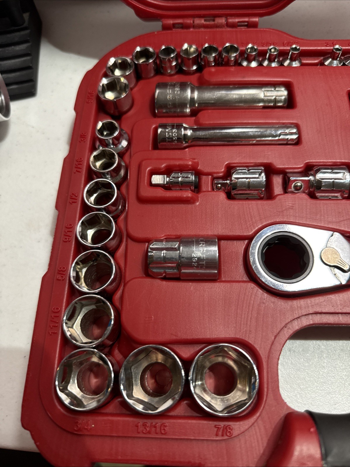 Sears CRAFTSMAN 51 Piece Max Axess Pass Thru Mechanic’s Tool Set 29309 COMPLETE