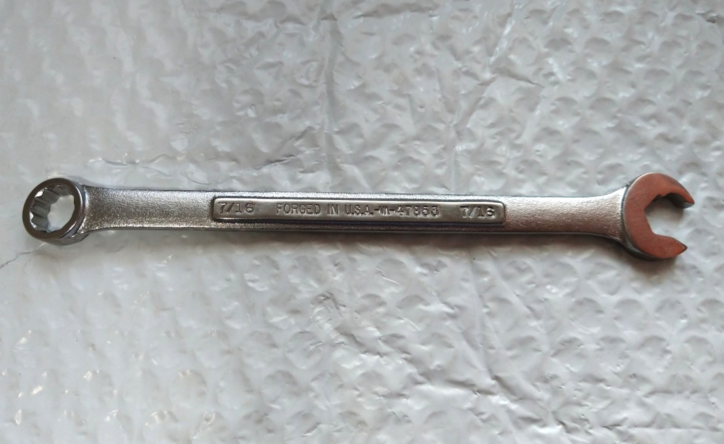 CRAFTMAN TOOLS VV47853, 7/16″ COMBINATION QUICK/SPEED WRENCH, 7.25″ L, 12 POINT.