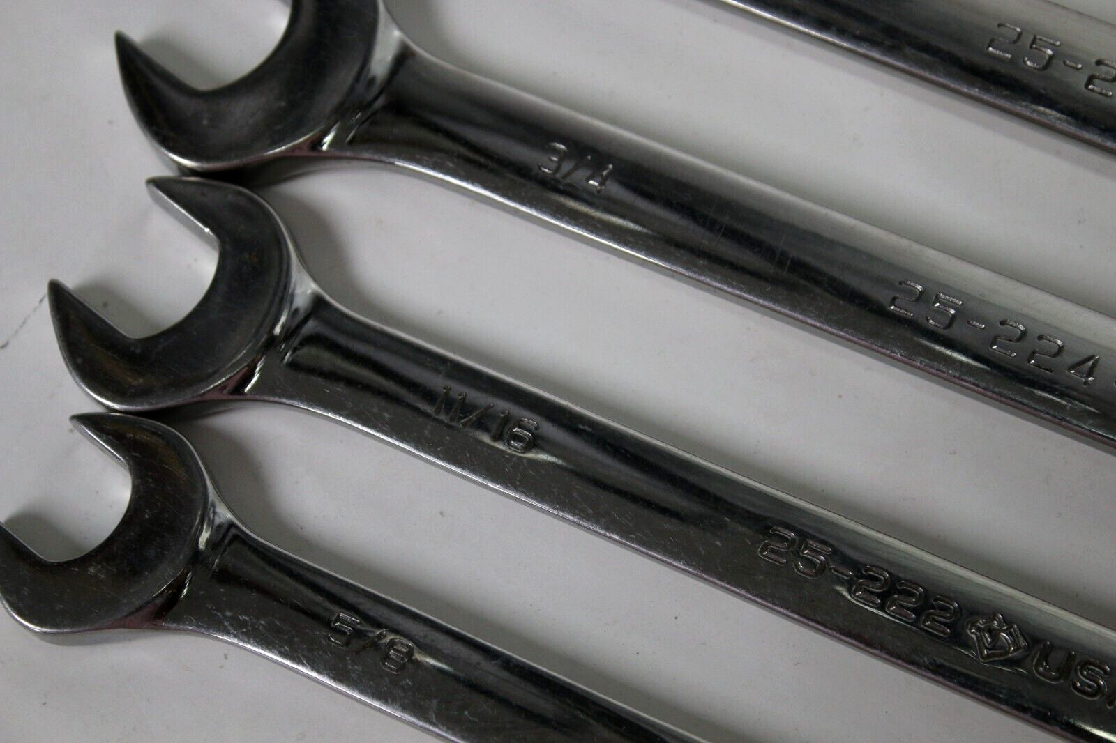 Armstrong USA 7pc Metric Ratcheting Wrench Set 25-220-222-224-226-228-230-232