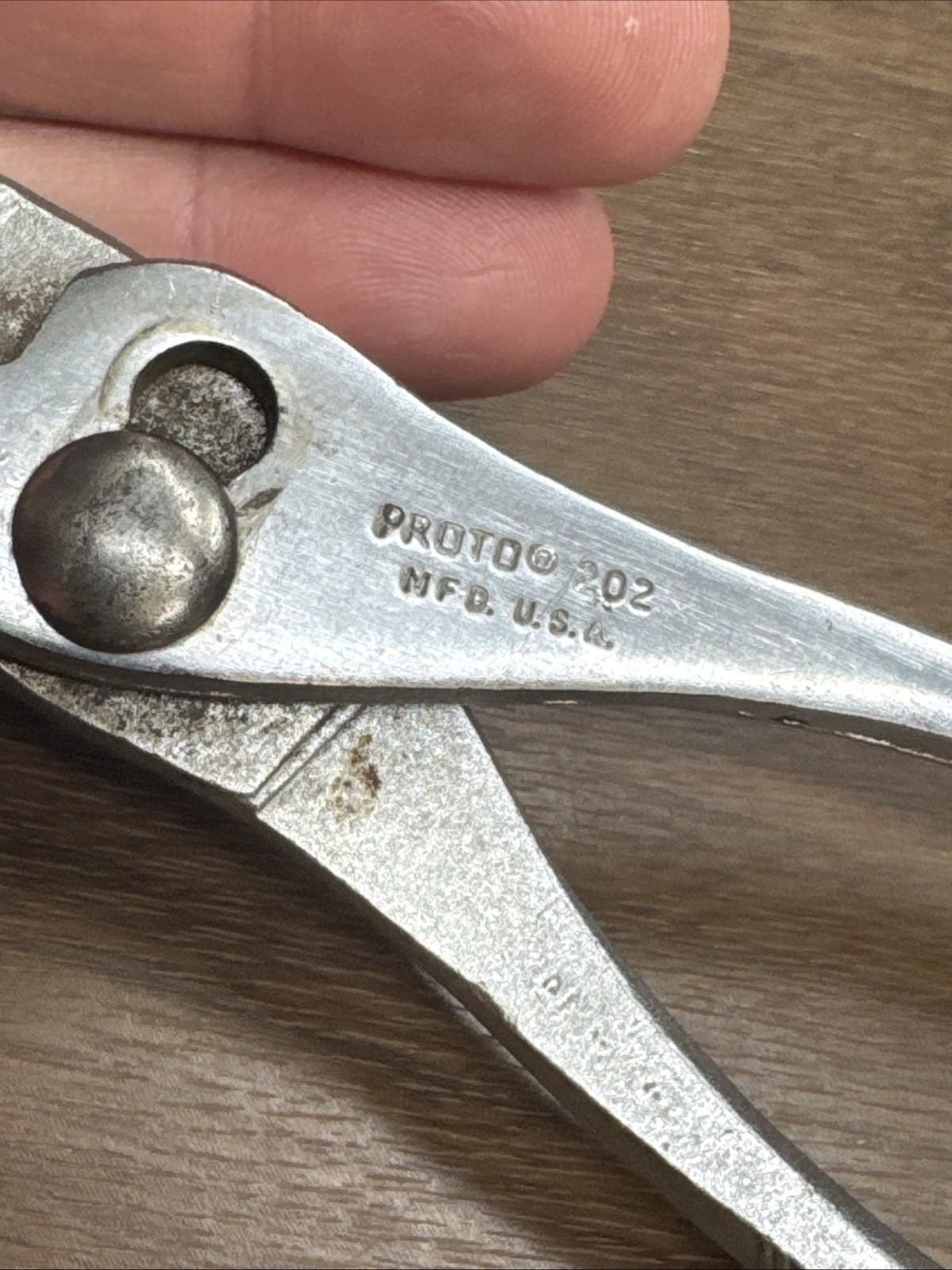 Proto 202 Thin Nose Slip Joint Pliers