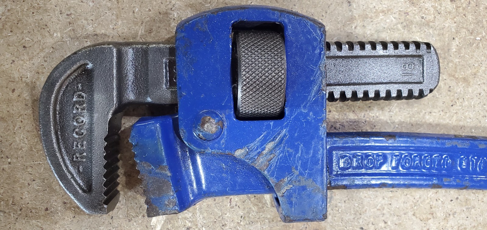 Genuine Recent Record 18” Stillson Pipe Wrench, excellent condition