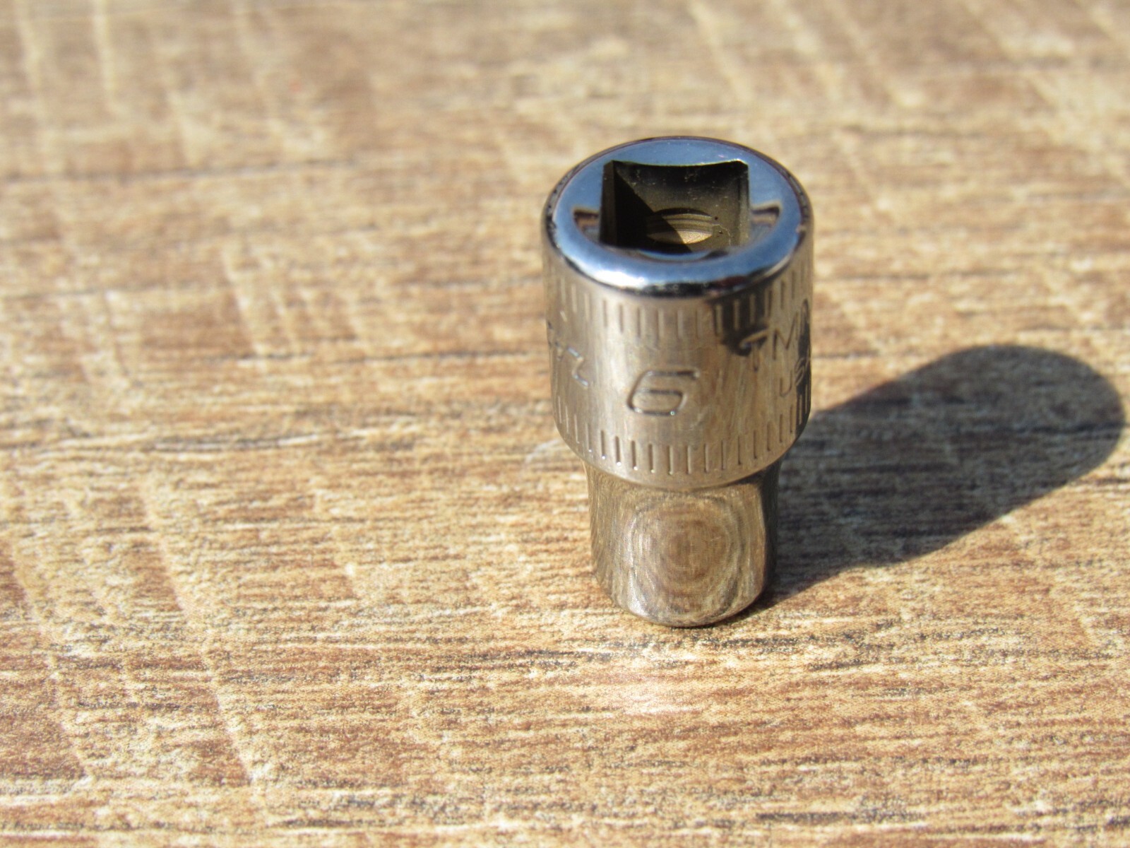 SNAP ON 6MM TMM6 1/4″ DRIVE METRIC 6 PT SHALLOW CHROME SOCKET 6 MM TMM NEW LOGO