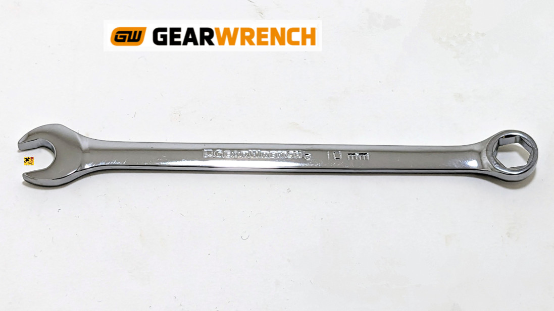 New Gearwrench 6 Point Combination Wrench Polished Metric MM, Inch SAE Pick Size