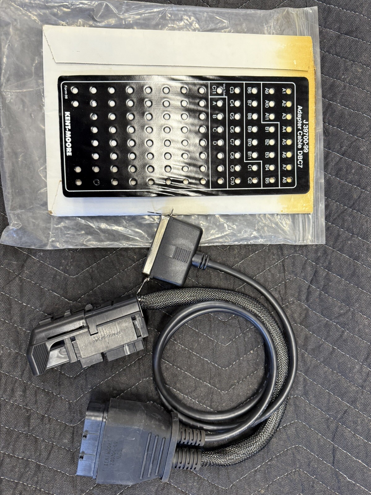 Kent Moore J-39700-99 Breakout Box Adaptor With Magnetic Overlay